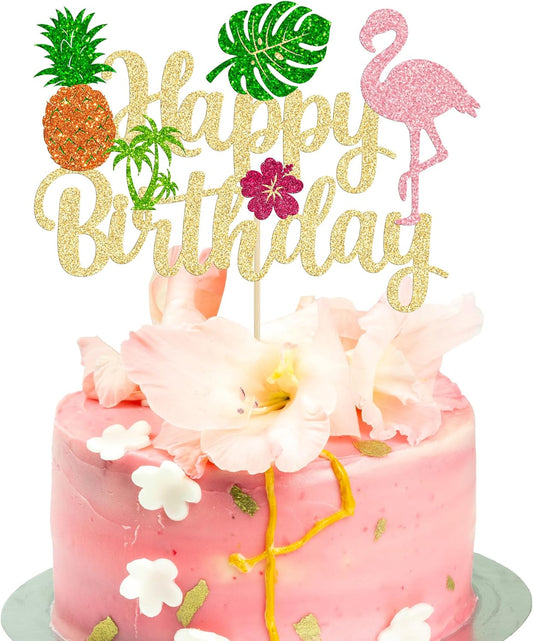 Ephlyn-1Pc-Tropical-Luau-Happy-Birthday-Cake-3156