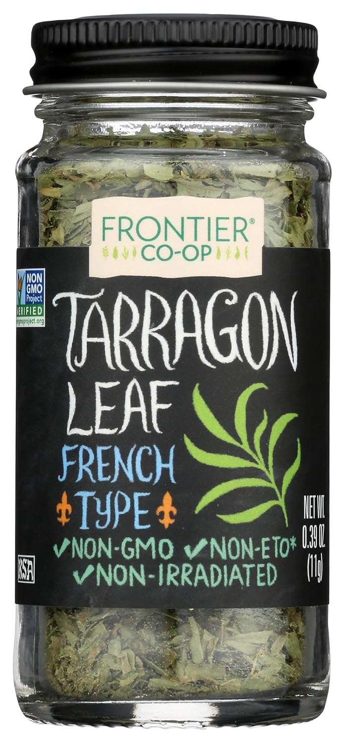 Frontier-Co-op-Tarragon-Leaf,-0.39-Ounce-Bottle,-Cut-&-Sifted,-Warm-Flavor-1526