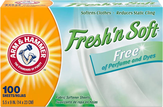 Arm-&-Hammer-Fabric-Softener-Sheets,-Free-of-Perfumes-and-Dyes,-100-1461