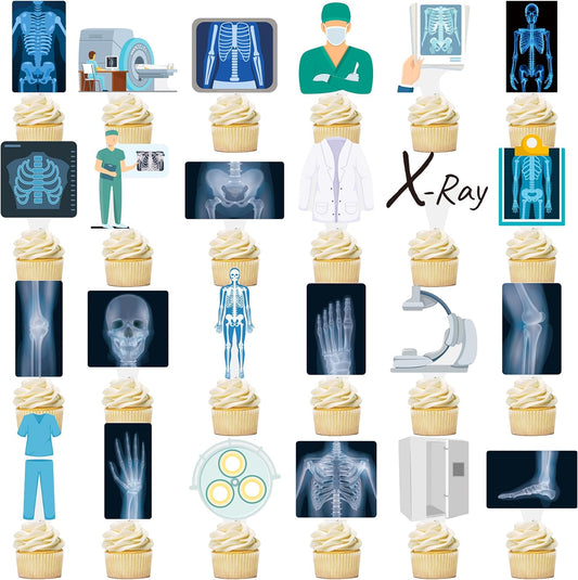 48Pcs-Radiology-X-Ray-Cupcake-Toppers-Radiology-895