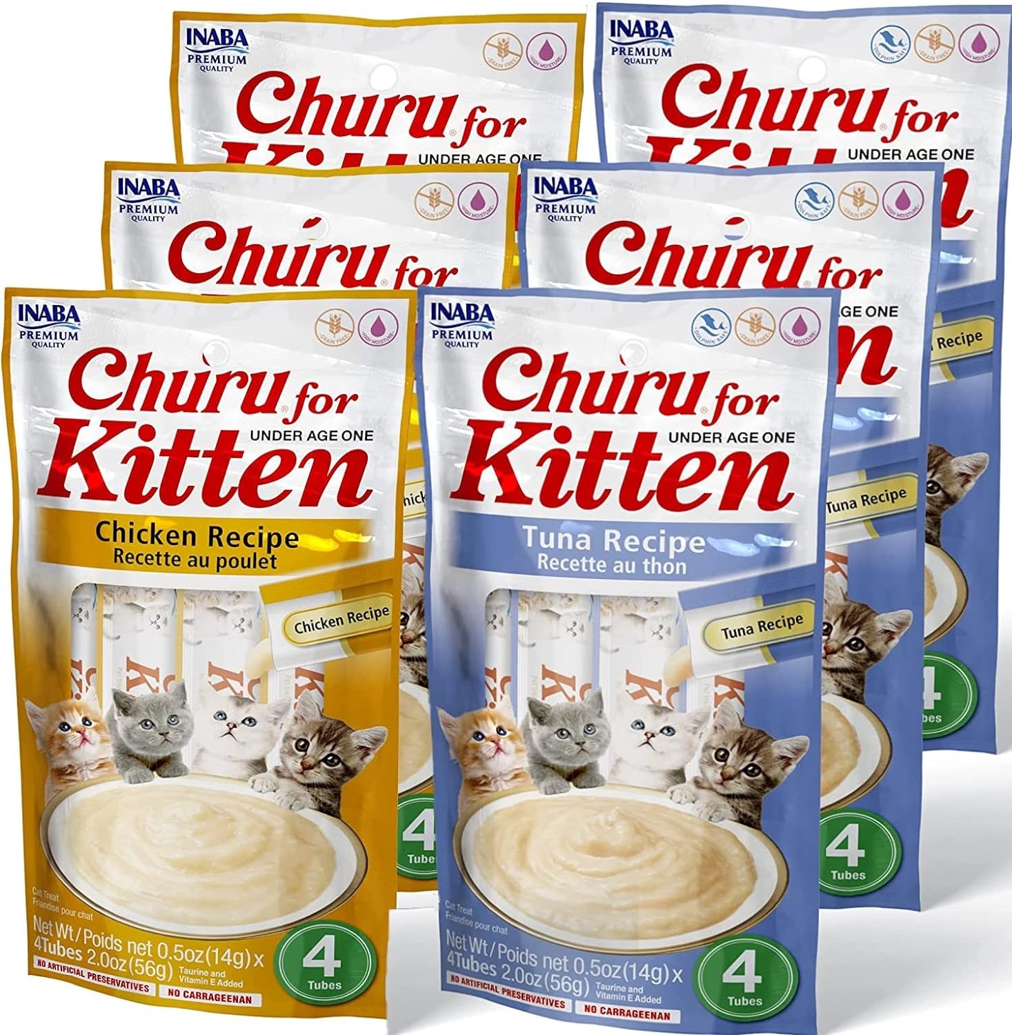 INABA-Churu-for-Kittens,-Grain-Free-Creamy,-Purée-Lickable-1956