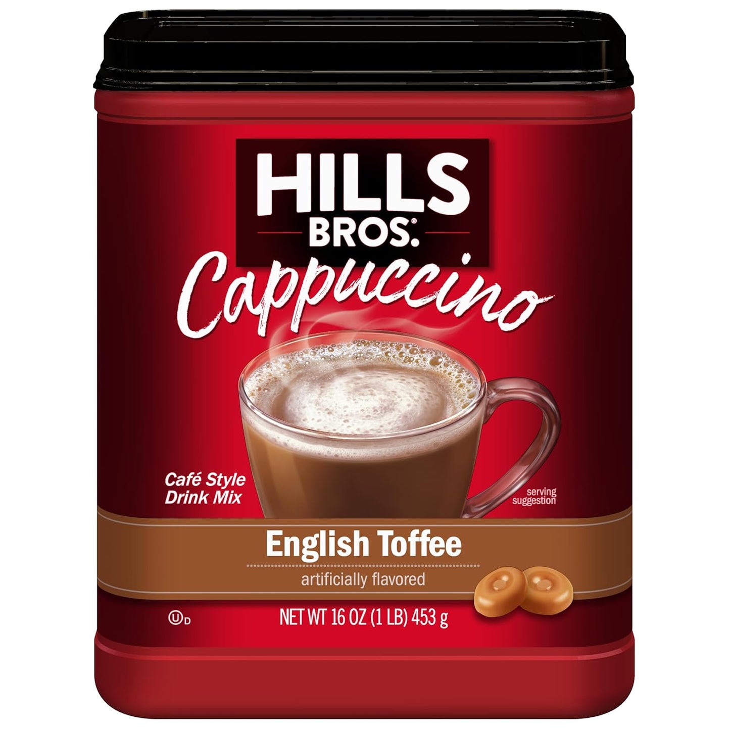 Hills-Bros.-Cappuccino-Mix–Rich,-Frothy-Coffeehouse-Tasting-Instant-Drink-Mix–Quick-and-Easy-Preparation–Perfect-for-3067