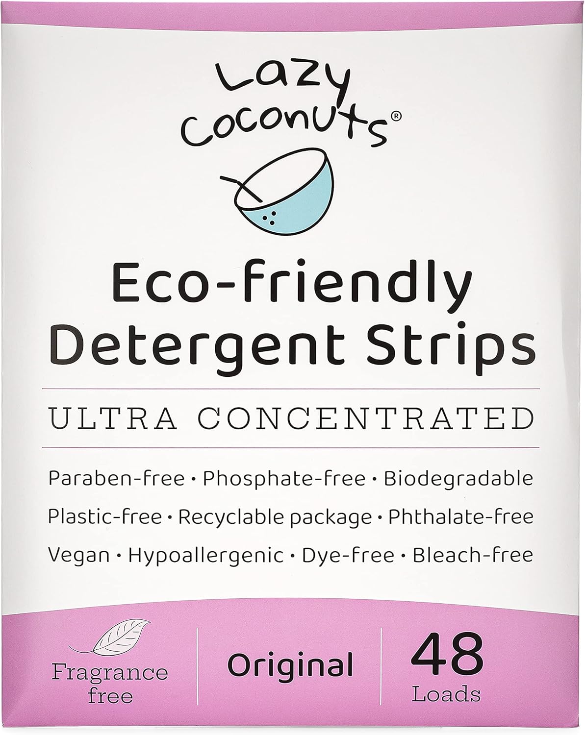 LAZY-COCONUTS-Eco-Friendly,-Plant-Powered-Laundry-Detergent-Strips---Fragrance-Free,-1000