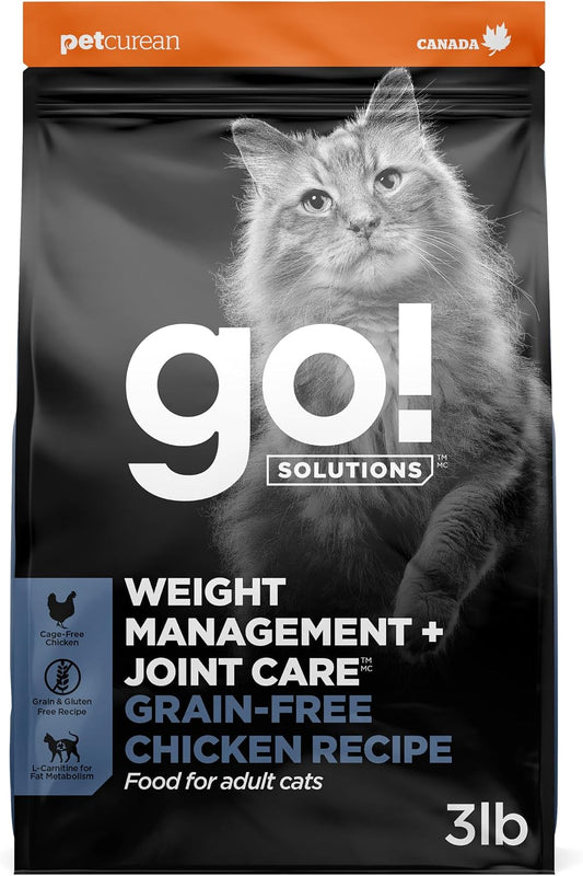 Go!-Solutions-Weight-Management-+-Joint-Care-Chicken-Grain-Free-Dry-Cat-Food,-Premium-438