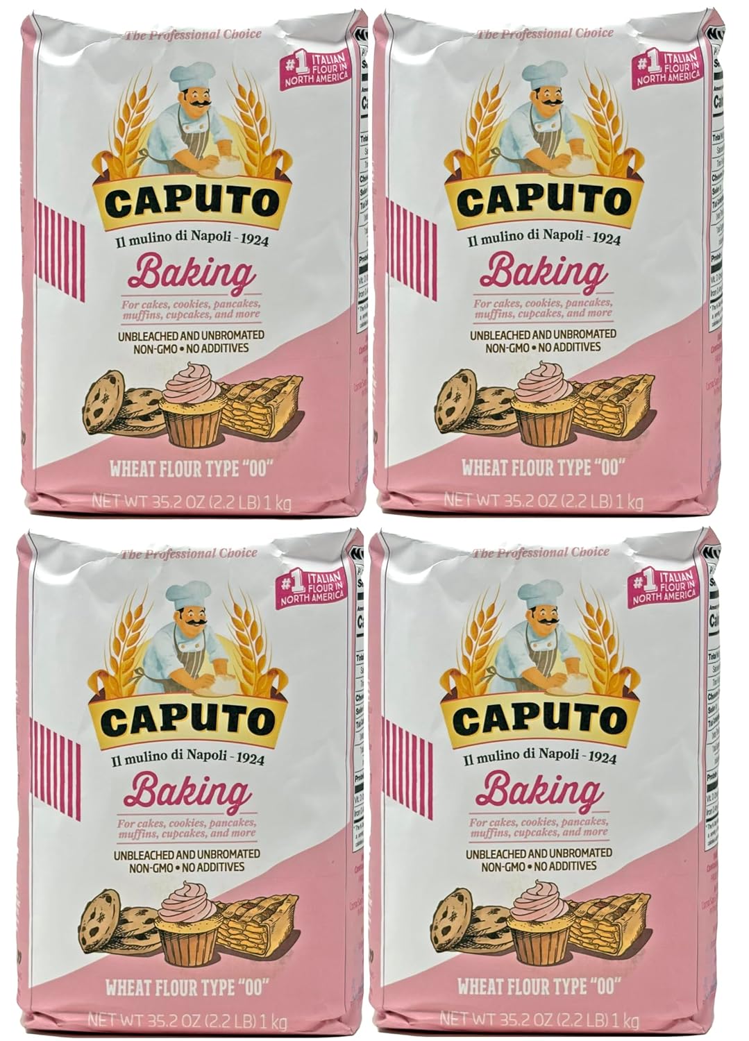 Antimo-Caputo-Baking-(Pasticceria-Pastry)-0-Flour-2.2-Pound-Bag---For-456