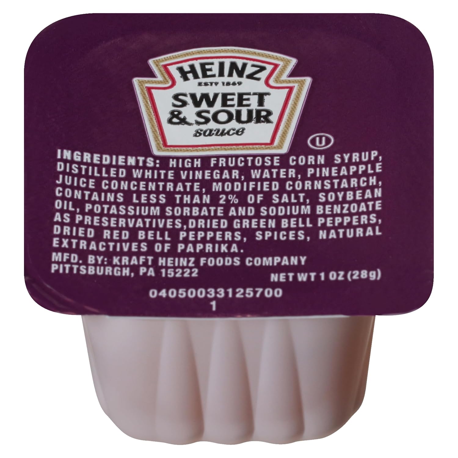 Heinz-Sweet-&-Sour-Sauce,-Single-Serve,-1-oz.-Dunk-Cup,-Pack-76