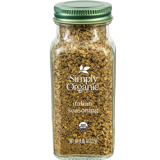 Simply-Organic-Italian-Seasoning,-0.95-Ounce,-Organic-Herbs,-Oregano,-Majoram,-Thyme,-Rosemary,-2124