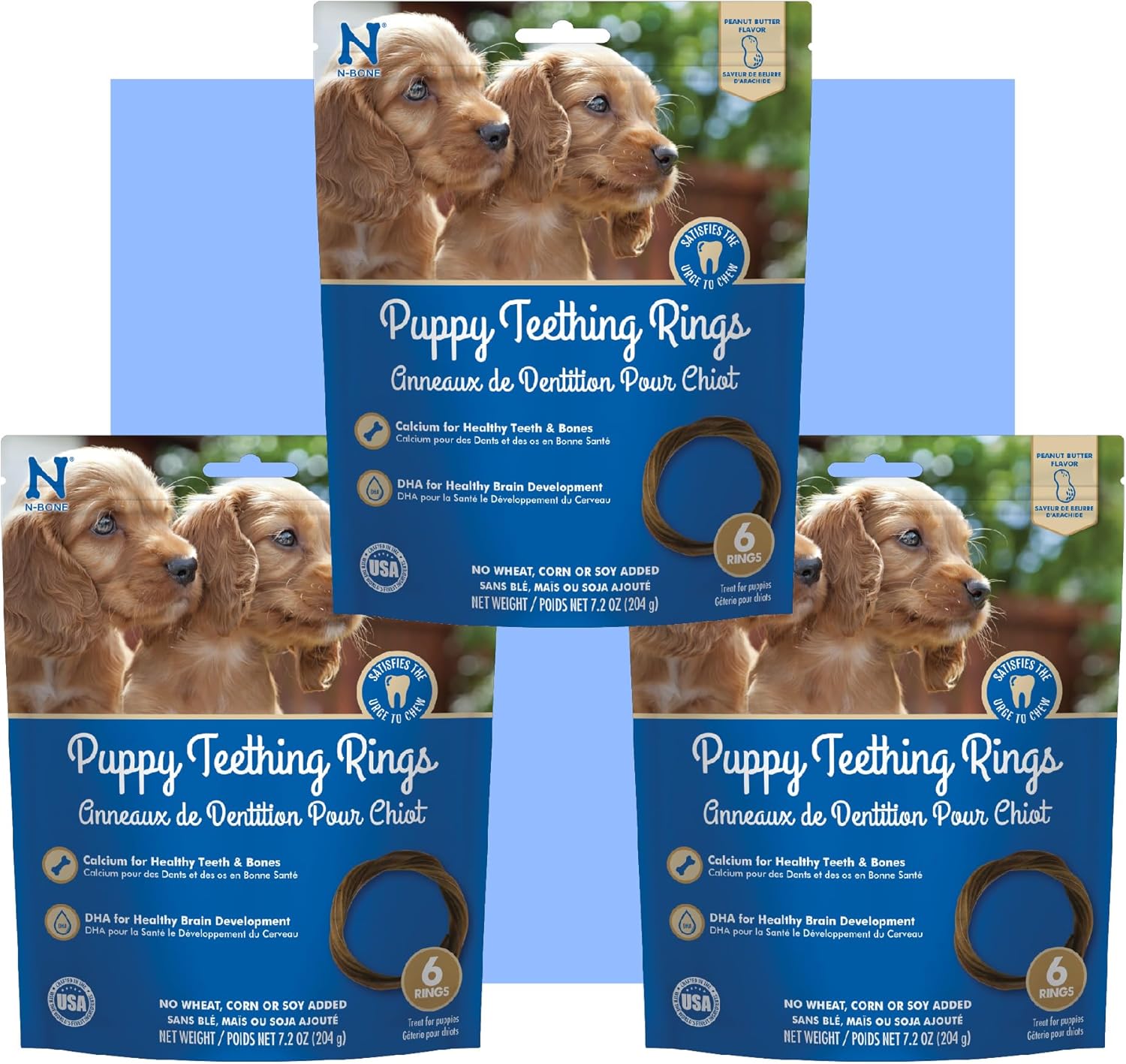 N-Bone-Puppy-Teething-Rings-Peanut-Butter-Flavor-6-Count-Bag-Multi-Total-358