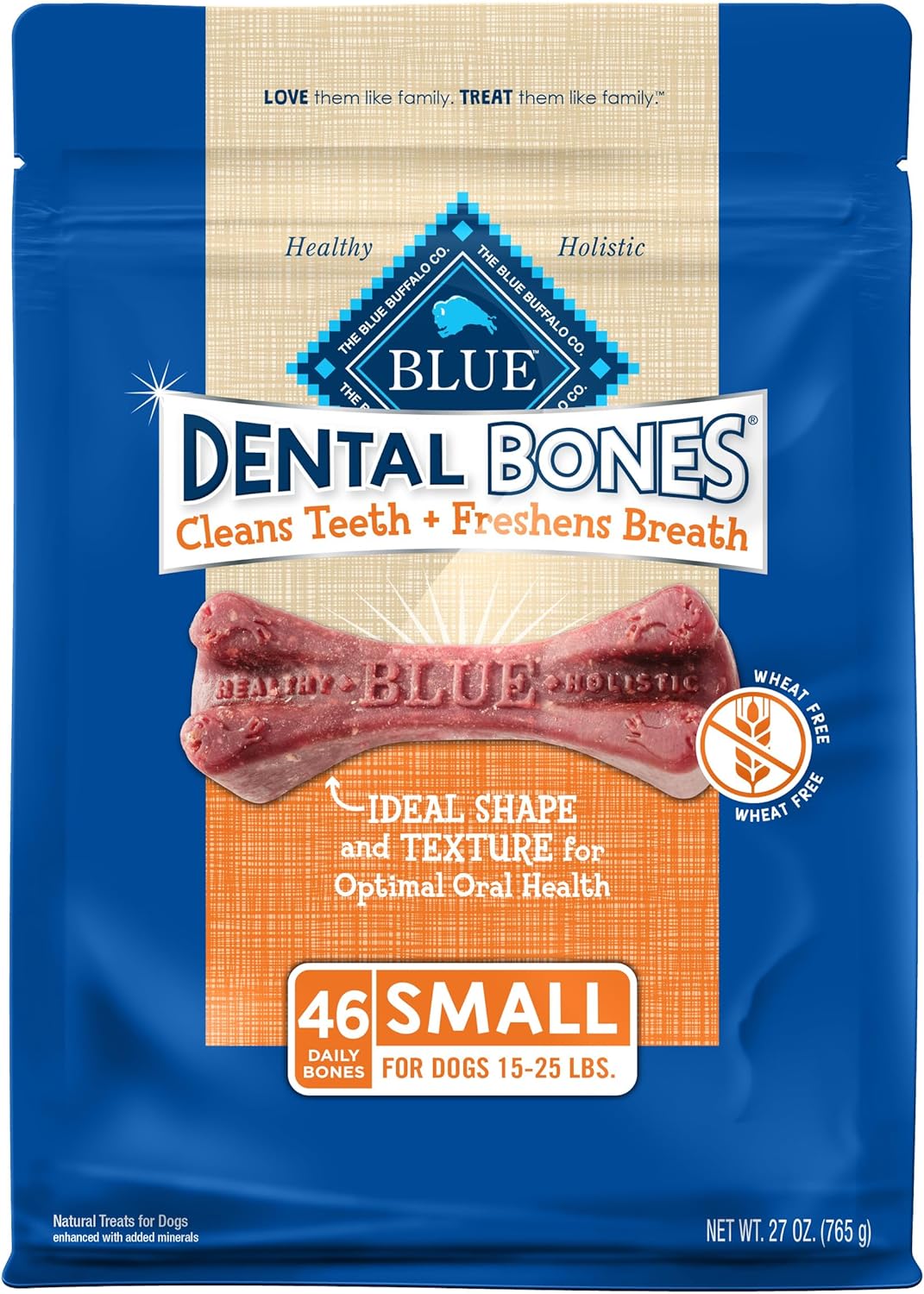 Blue-Buffalo-Dental-Bones-Small-Natural-Dental-Chew-Dog-Treats-Bag-Pack-2076
