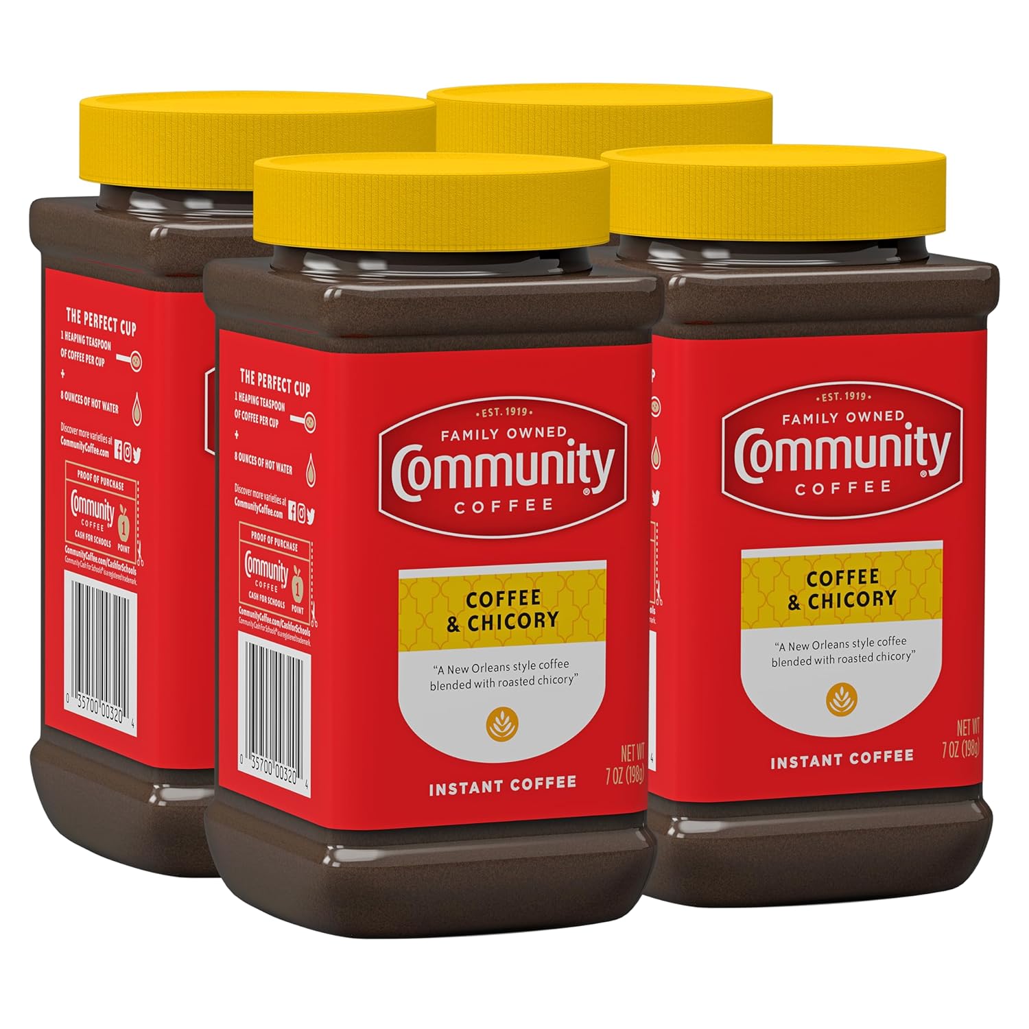 Community-Coffee-Coffee-and-Chicory-Instant-Coffee,-Medium-Dark-Roast,-7-oz-Jar-201