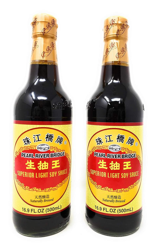 Pearl-River-Bridge-Superior-Light-Soy-Sauce-Bottle,-16.9-Fl-Oz-(Pack-1055