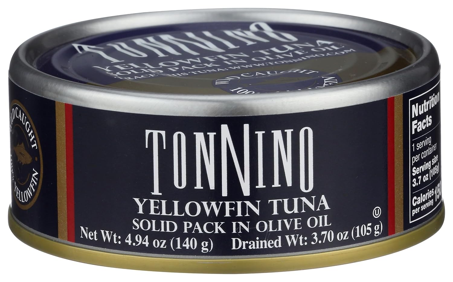 Tonnino,-Tuna-Solid-Olive-Oil-Can,-4.94-Ounce-----------166
