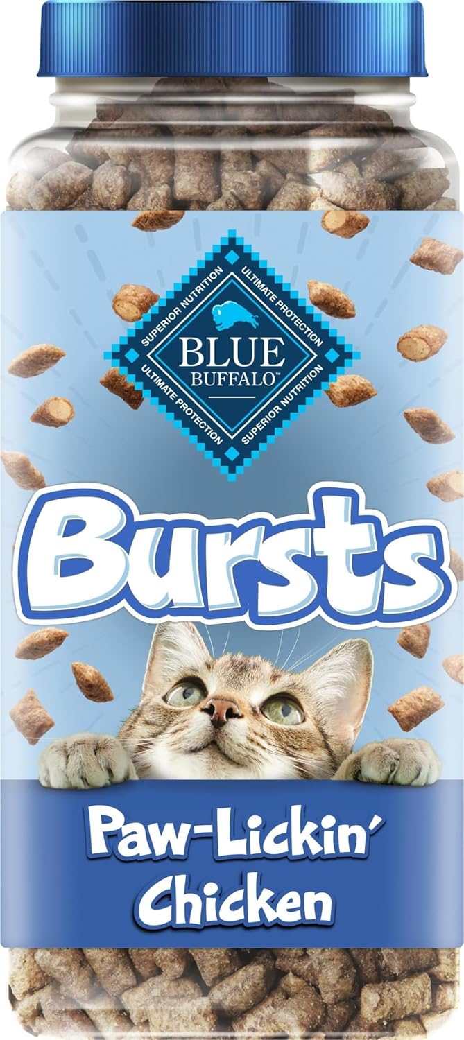 Blue-Buffalo-Bursts-Paw-Lickin'-Chicken-Crunchy-&-Creamy-Cat-Treats,-Great-for-Training,-Made-621