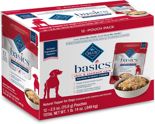 Blue-Buffalo-Basics-Skin-&-Stomach-Care-Natural-Wet-Dog-Food-Topper,-Salmon-2132