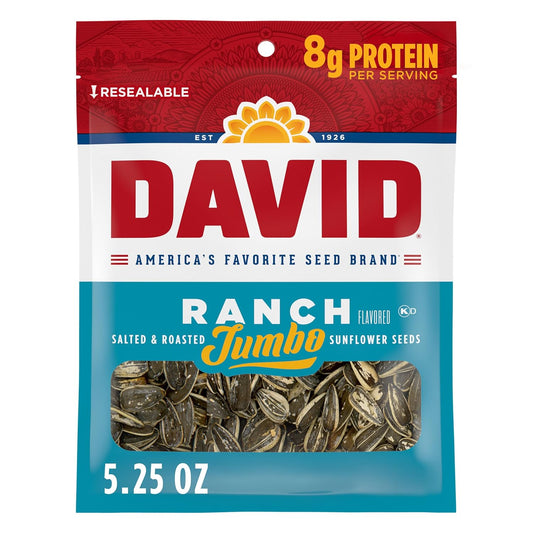 DAVID-Jumbo-Sunflower-Seeds,-Ranch-Flavor,-5.25-oz.---------2169