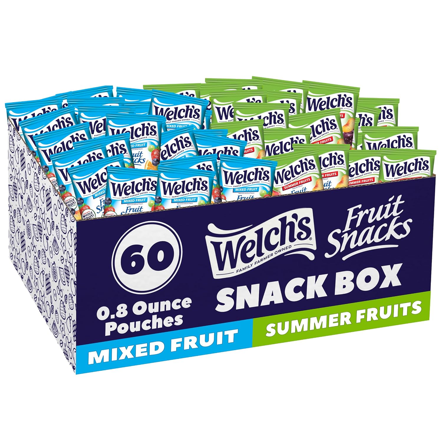 Welch's-Fruit-Snacks,-Mixed-Fruit-&-Summer-Fruits,-0.8-oz,-60--Ct----2512