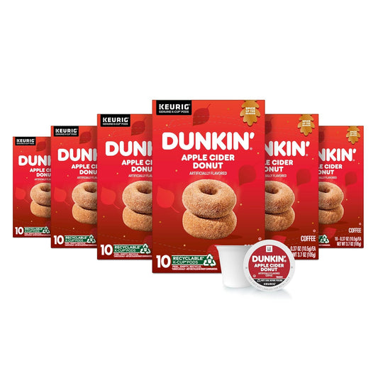 Dunkin'-Apple-Cider-Donut-Café-con-sabor-artificial,-cápsulas-Keurig-K-Cup,-de1536