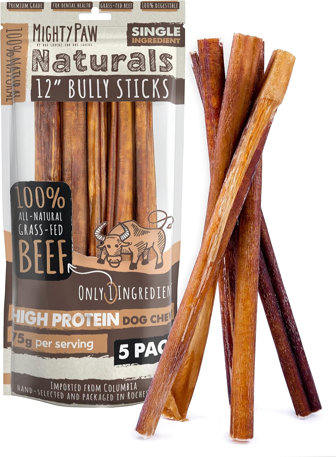 Mighty-Paw-Long-Lasting-12"-Bully-Sticks-for-Dogs---All-Grass-2924