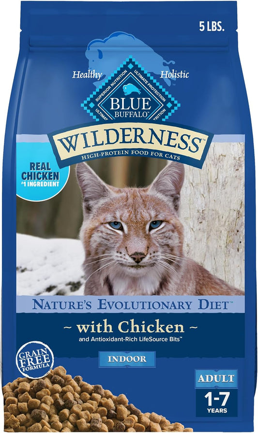 Blue-Buffalo-Wilderness-Chicken-Natural-High-Protein-Grain-Free-Dry-Food-for-Adult-Indoor-Cats,-2008