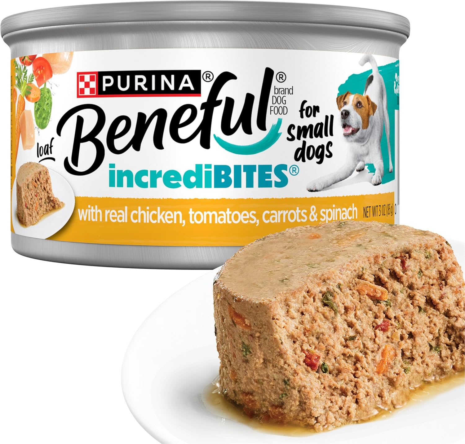 Purina-Beneful-Small-Breed-Wet-Dog-Food,-IncrediBites-Loaf-With-Real-Chicken-Recipe-2197