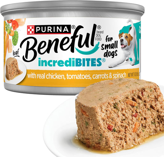Purina-Beneful-Small-Breed-Wet-Dog-Food,-IncrediBites-Loaf-With-Real-Chicken-Recipe-2197