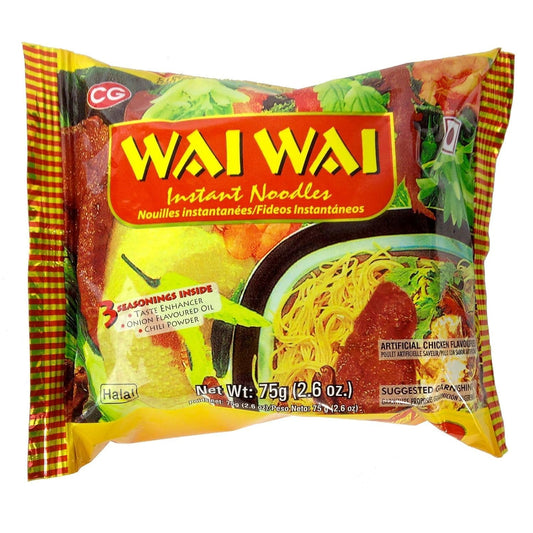 Wai-Wai-Fideos-instantáneos,-sabor-a-pollo,-paquetes-de-2.6--onzas-364