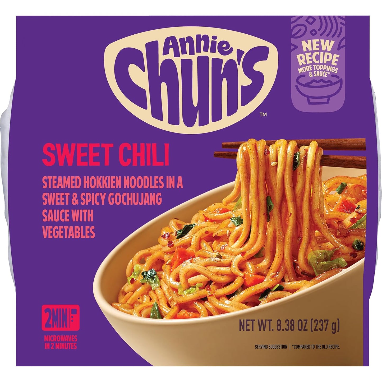 Annie-Chun's-Tazón-de-fideos-Sweet-Chili,-8.38-oz-(paquete--de-459