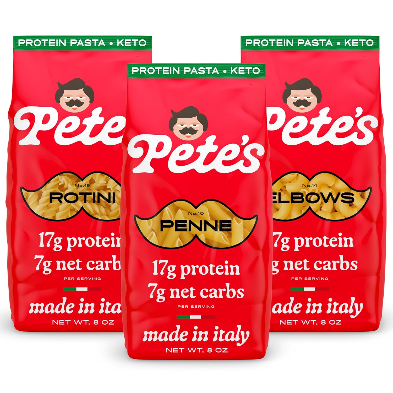 Low-Carb,-Protein-Pasta-Variety-|-Penne,-Rotini,-Elbow-with-1110