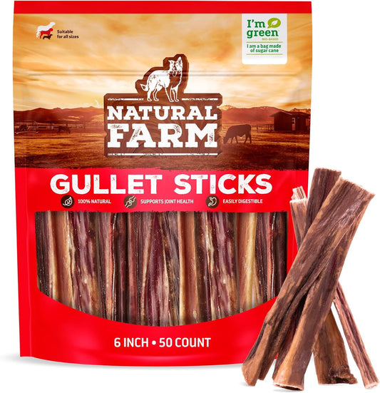 Natural-Farm-Gullet-Sticks-(6-Inch,-50-Pack)---One-Ingredient-Esophagus-2682