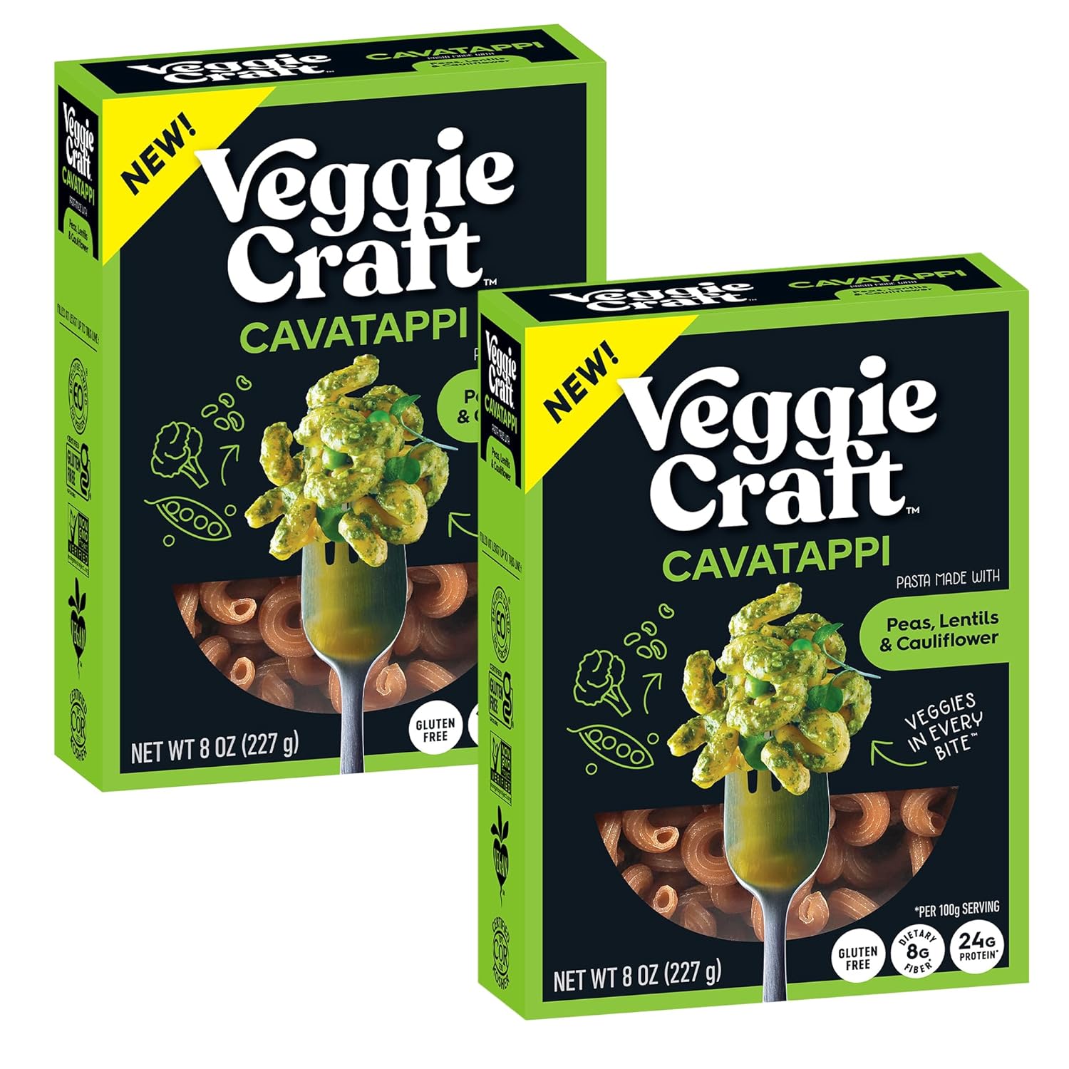 Veggiecraft-Farms-Cavatappi-Pasta---Gluten-Free-Cavatappi,-High-Plant-507