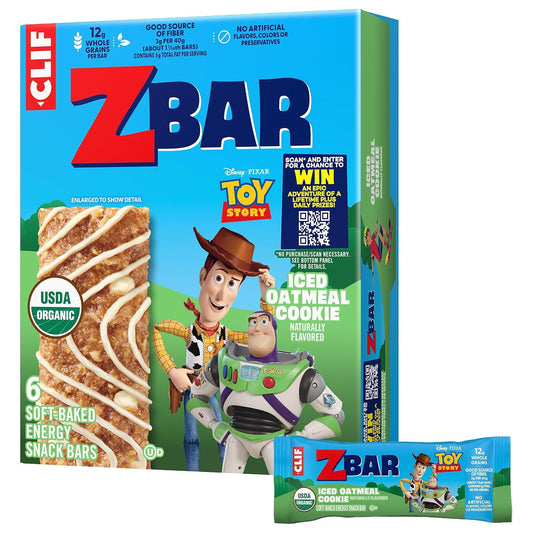 Zbar-Iced-Oatmeal-Cookie-Soft-Baked-Snack-Bars,-Organic-Granola-Bars,-6ct--|-USDA-Organic,-Artificial-559