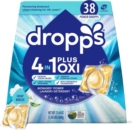 Dropps-4-in-1-Plus-Oxi-Laundry-Detergent-Pods,-Crisp-Breeze-(38-Count)---1231