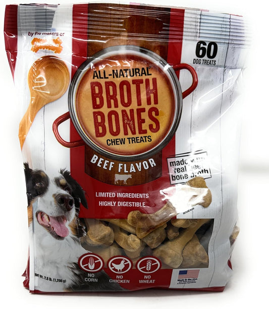 Nylabone-Beef-Broth-Bones-for-Dogs,-60-Count,-2.6-Lbs---2594
