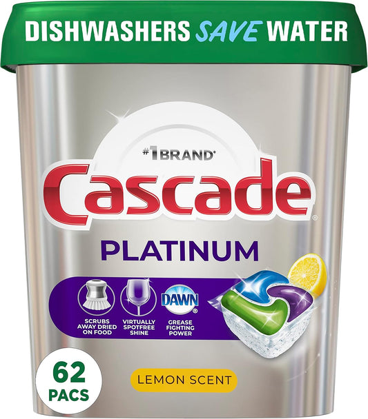 Cascade-Platinum-Dishwasher-Pods,-Dishwasher-Detergent,-Dishwasher-Soap,-Actionpacs,-Lemon,-62-Count-167
