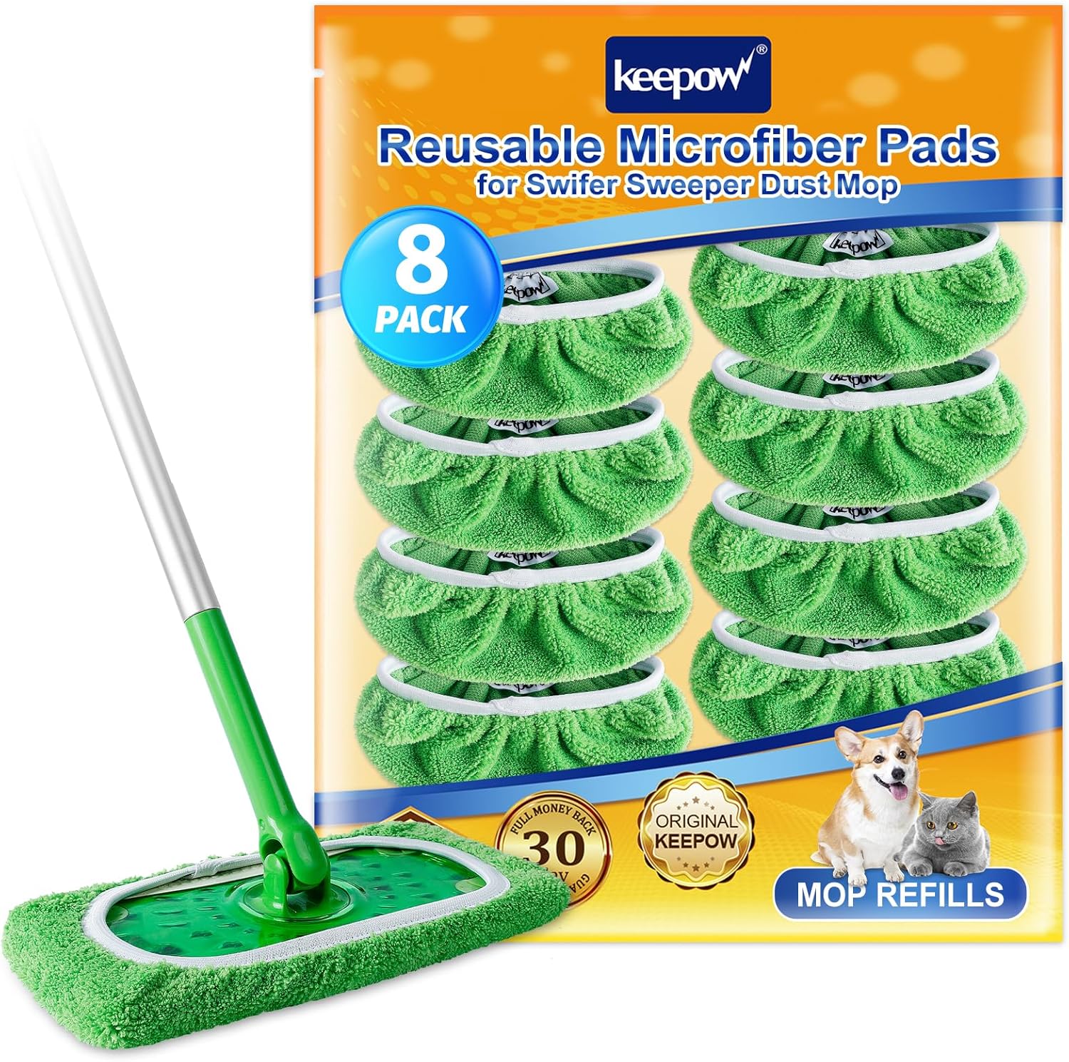KEEPOW-Reusable-Mop-Pads-Compatible-with-Swiffer-Sweeper-Mop,-Dry-3881