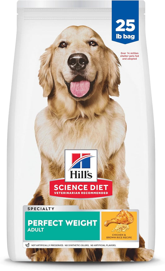 Hill's-Science-Diet-Adult-Perfect-Weight-Dry-Dog-Food,-Chicken-&-Brown-Rice,-2558