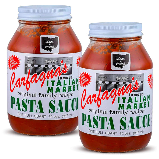 Carfagna-'s-Salsa-para-pasta,-establecida-en-1937,-receta-267