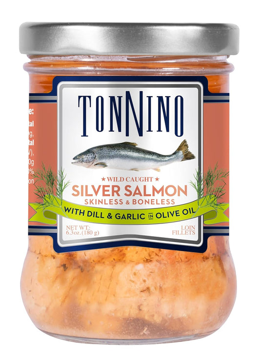 Tonnino,-Salmon-Fillets-Silver-Dill-And-Garlic-Olive-Oil,-6.3-Ounce-----643