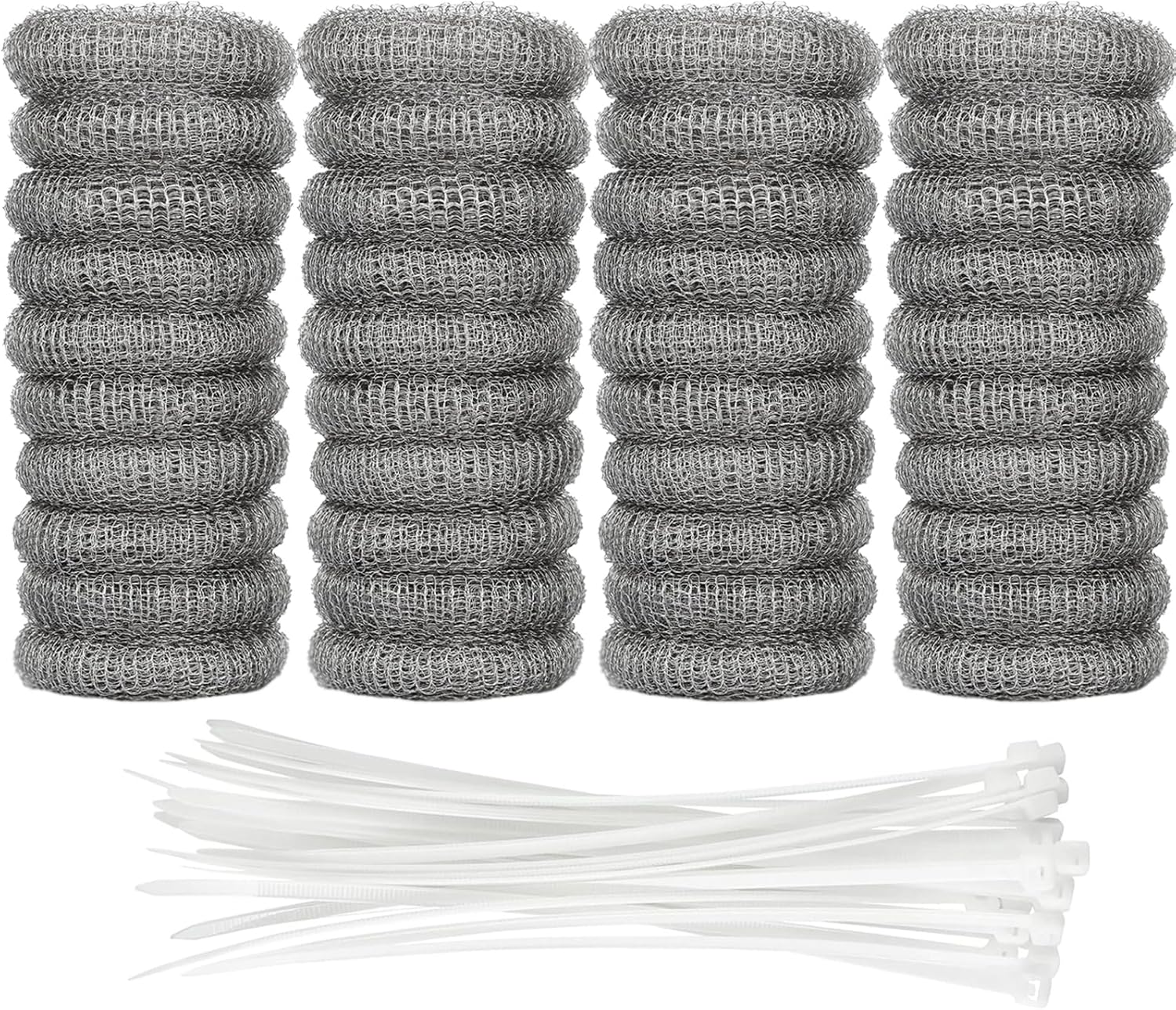 40-Pieces-Washing-Machine-Lint-Traps,Stainless-Steel-Laundry-Lint-Catcher-785