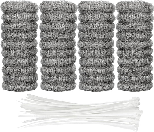 40-Pieces-Washing-Machine-Lint-Traps,Stainless-Steel-Laundry-Lint-Catcher-785