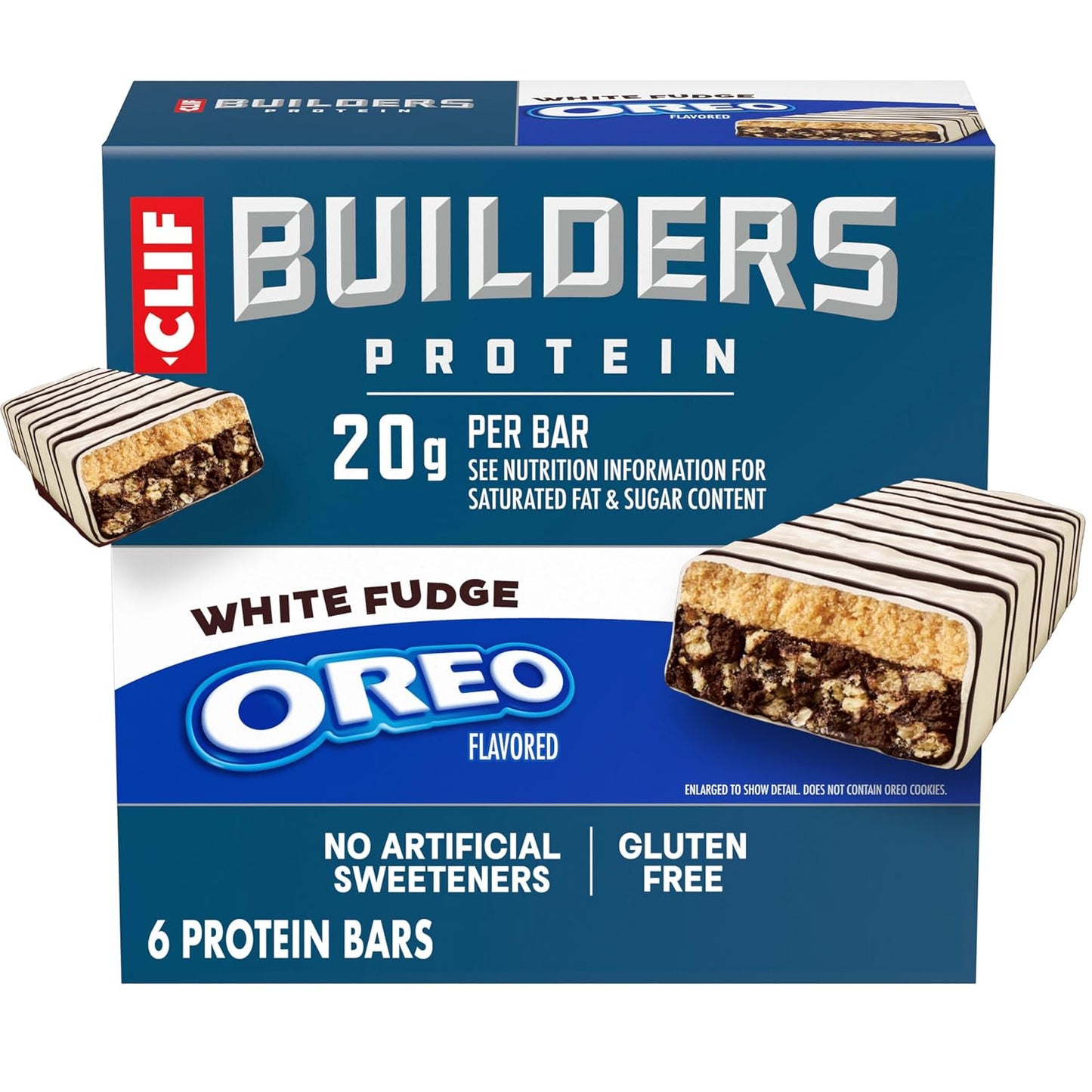 CLIF-BUILDERS-Protein-Bars,-White-Fudge-OREO-Flavored,-20g-Protein,-6ct-|--20g-Plant-Based-No-1910