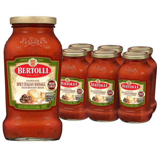 Bertolli-Spicy-Italian-Sausage-with-Romano-Cheese-Sauce---24oz-(Pack-of-495
