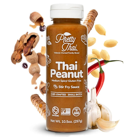 Pretty-Thai-Peanut-Sauce,-Gluten-Free-Certified-Non-GMO-Vegan-Authentic-Stir-Fry,-2040