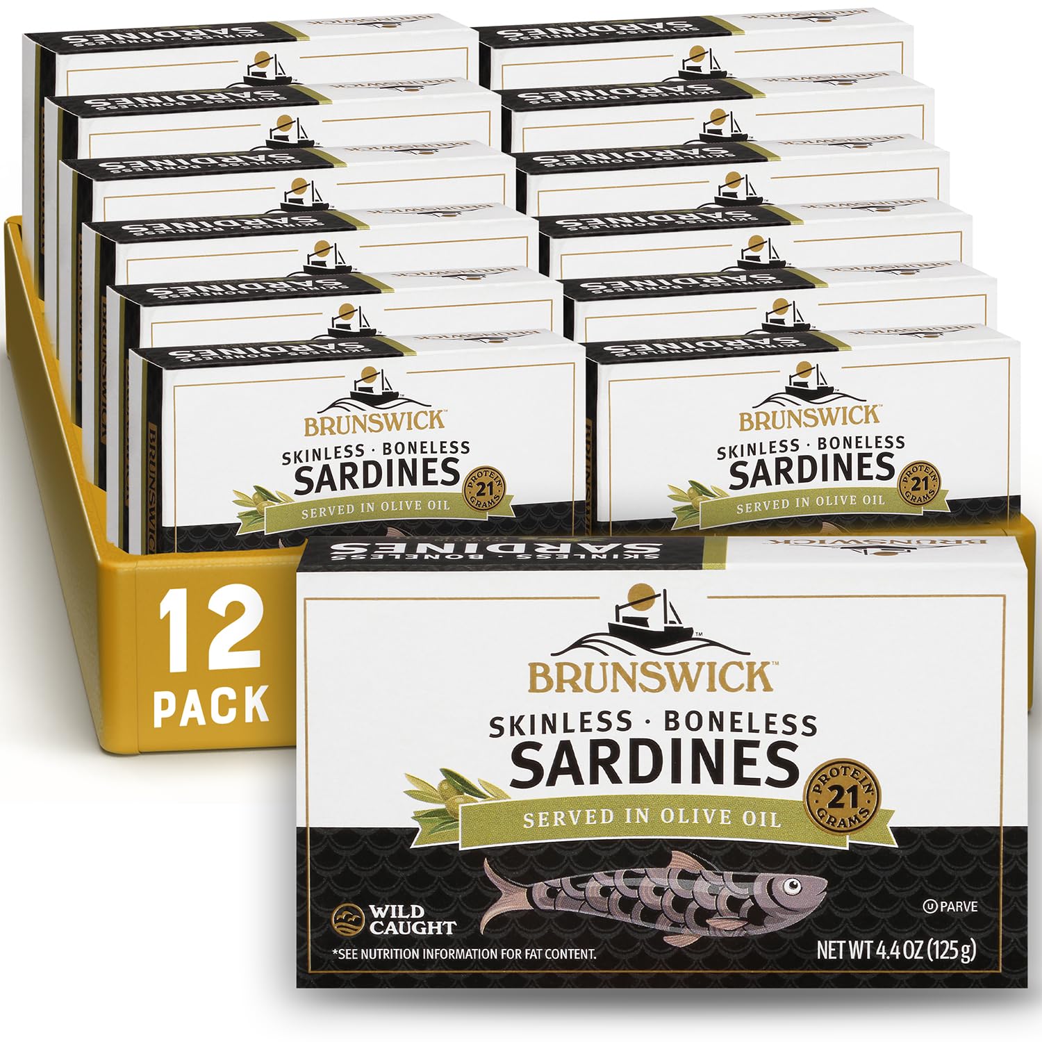 Brunswick-Wild-Caught-Sardinas-sin-piel-y-sin-hueso,-servidas-en-aceite-oliva,-1413