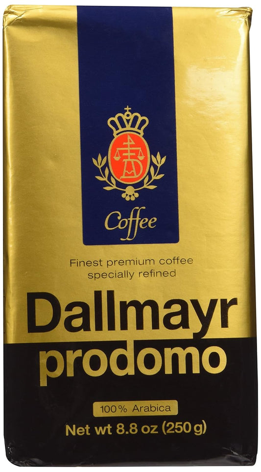 Dallmayr-Coffee-Grnd-Prodomo,gold,8.8-Ounces-----------------1675