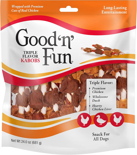 Good-‘n’-Fun-Triple-Flavor-Kabobs-Chews-for-All-Dogs,-24-Treat-2973