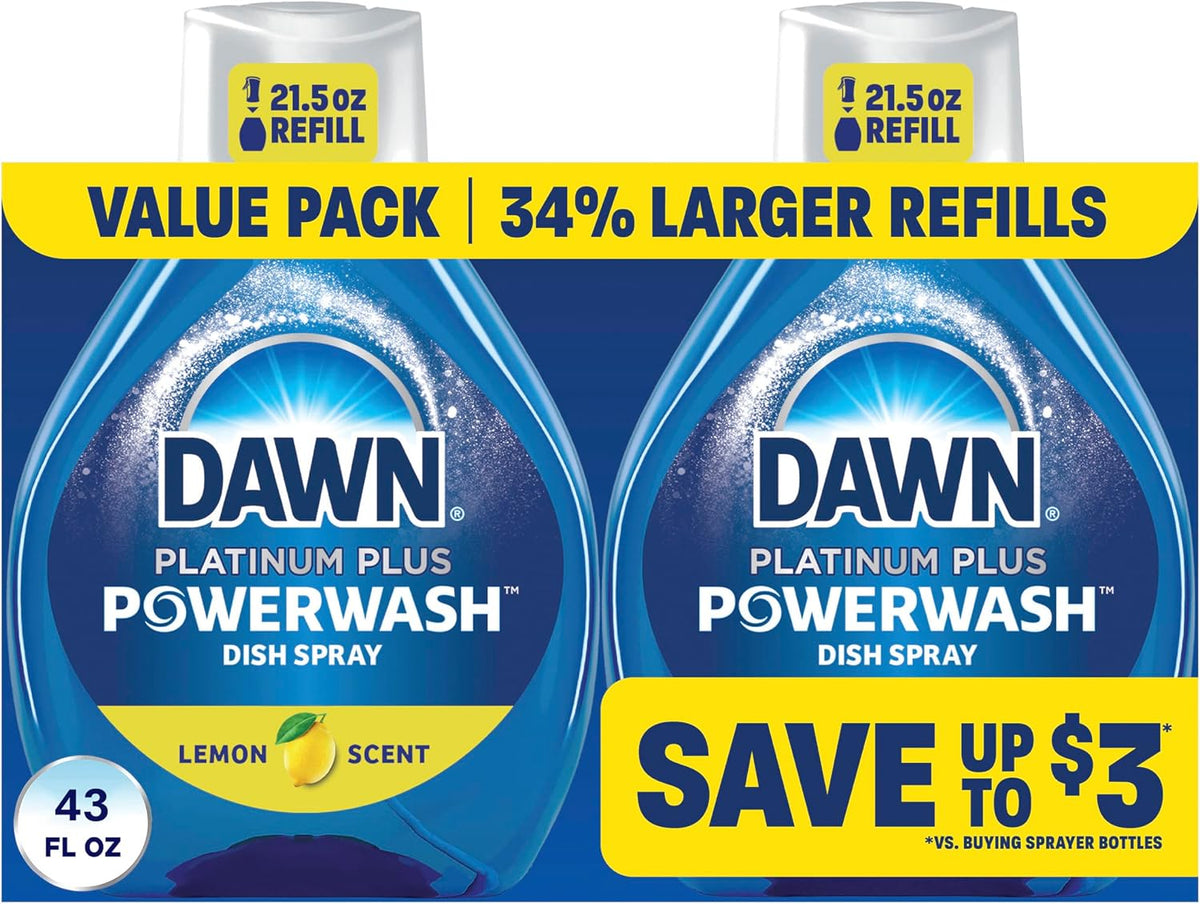 Dawn-Powerwash-Lemon-Dish-Spray,-Liquid-Dish-Soap-2-Refills,-43-Fl-349