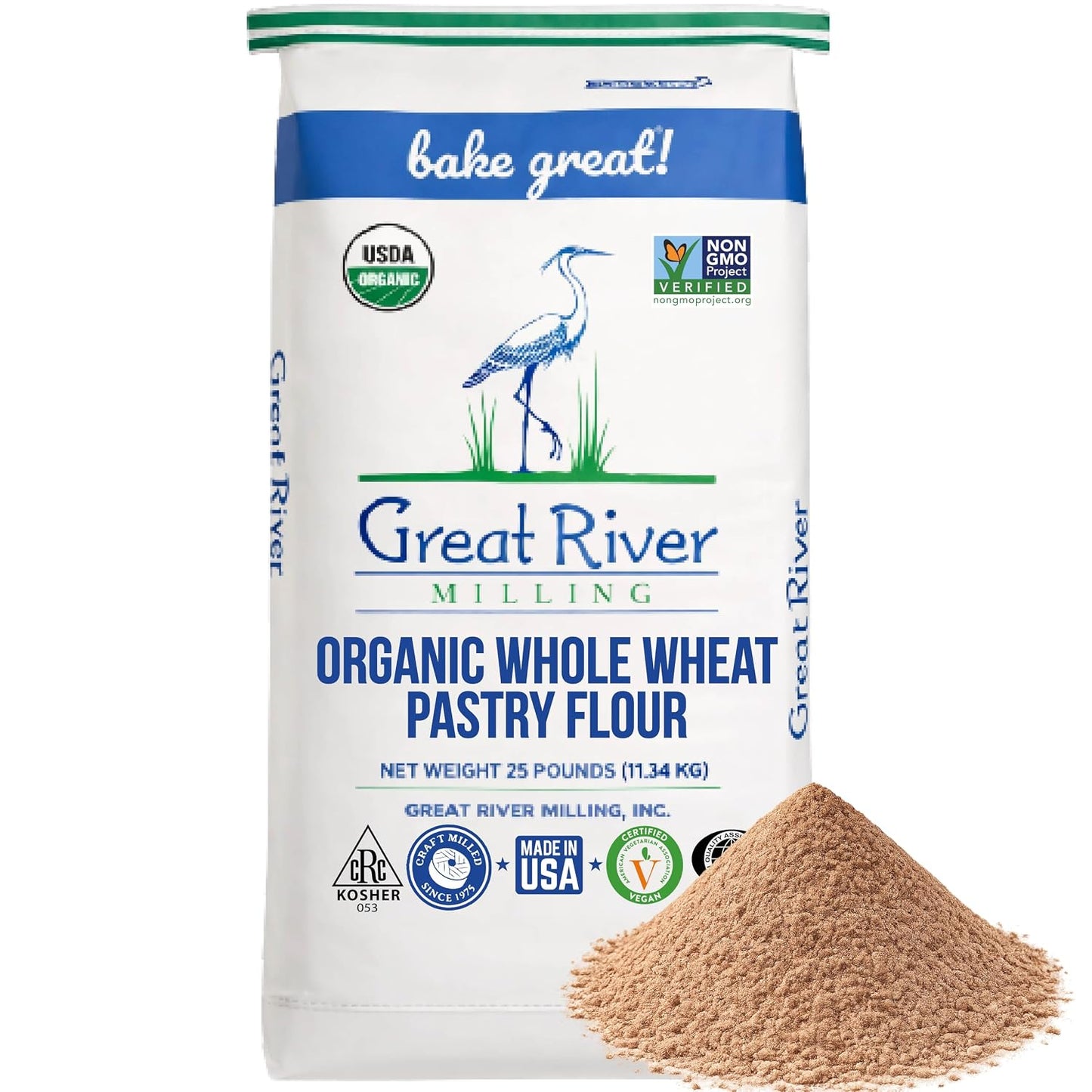 Great-River-Milling-Organic-Whole-Wheat-Pastry-Flour-|-Soft-Texture,-Lower-255