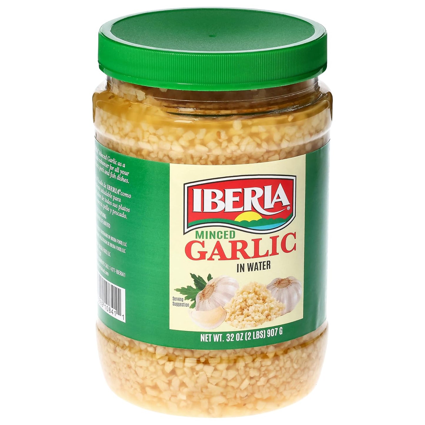 Iberia-Minced-Garlic-In-Water,-32-Ounce-----------1003