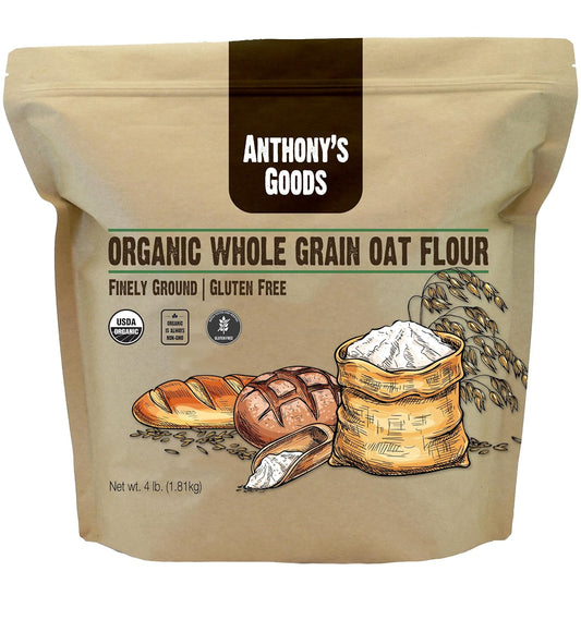 Anthony's-Organic-Whole-Grain-Oat-Flour,-4-lb,-Gluten-Free,-Non-GMO,-35
